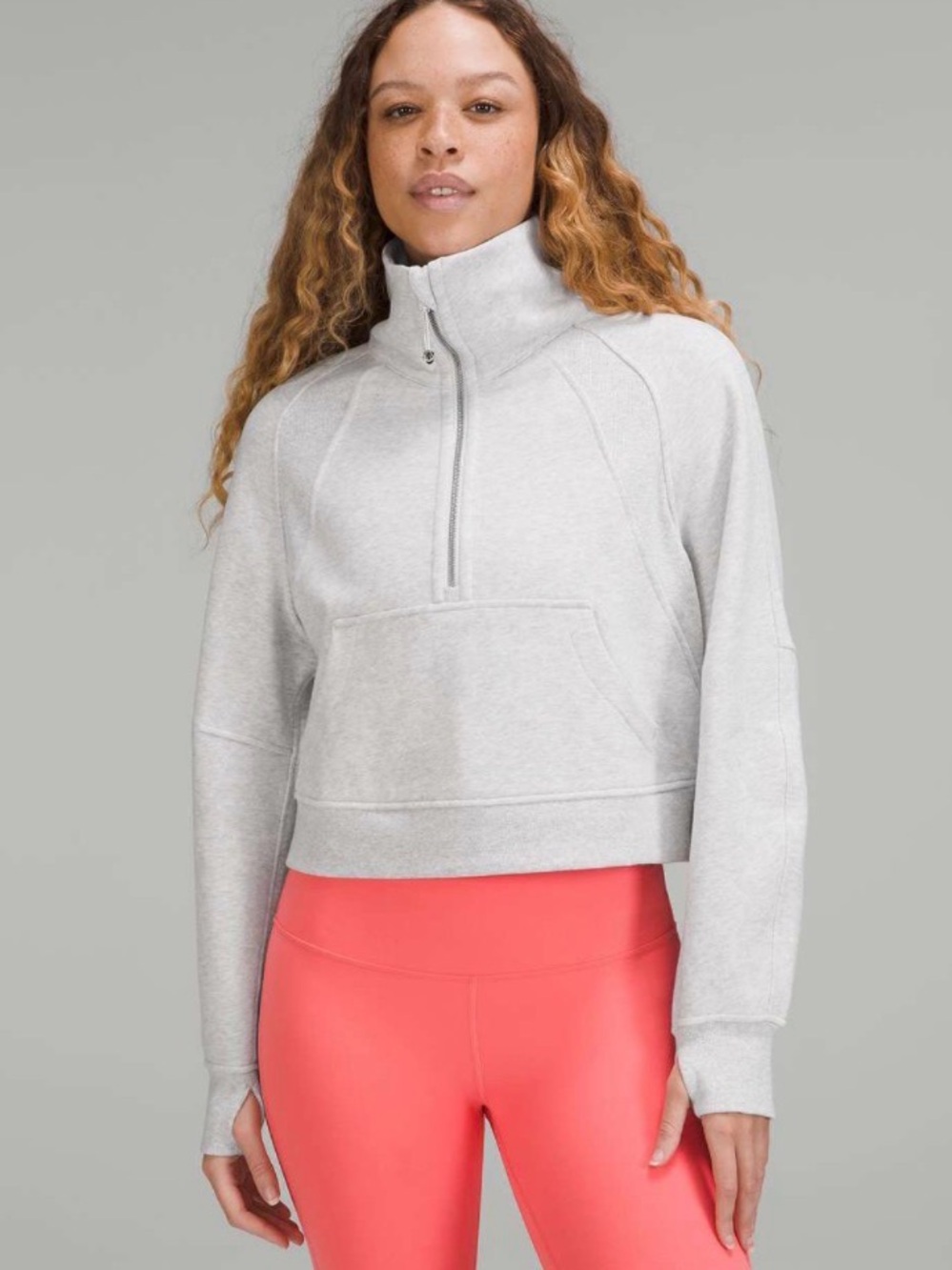 Lululemon Scuba Oversized Funnel
Neck Half Zip
